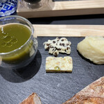 h Saint de gourmand - コールドプレスジュース、バター