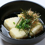 箱館居酒屋 熾美 - 揚げ出し豆腐