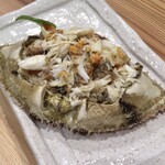 しんのすけ - 子持ち渡り蟹塩ゆで