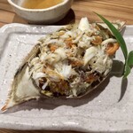 しんのすけ - 子持ち渡り蟹塩ゆで