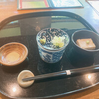 紗羅餐 本店 - 右がそば豆腐