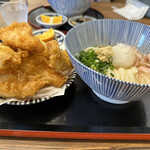 Sakura - 鶏天うどん　800円