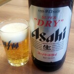 Gyouza No Oushou - びんビール(大瓶)￥638