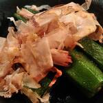 国産牛焼肉食べ放題 肉匠坂井 - オクラ