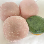 御菓子司 宝来軒 - いちご大福と草しんこ
