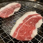 Yakiniku Horumon Sakaba Dairan - 和牛コーネ￥968焼きー！