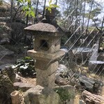 蕎麦 阿き津 - 席からの眺め