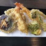 蕎麦 阿き津 - 天婦羅