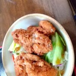 金丸本店 - ミニから揚げ丼