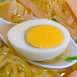 金丸本店 - 半割りの茹で卵