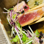 京風鉄板 はせ川 - 初鰹✨️