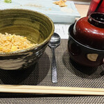 京風鉄板 はせ川 - 〆のガーリックライス♡