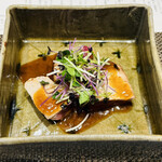 京風鉄板 はせ川 - 初鰹