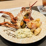 京風鉄板 はせ川 - オマール海老