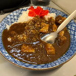 中華そば 七面 - 半カレー