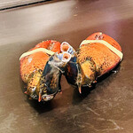 京風鉄板 はせ川 - 爪の部分を焼く！