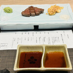 京風鉄板 はせ川 - ポン酢やお醤油