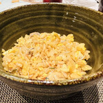 京風鉄板 はせ川 - ガーリックライス