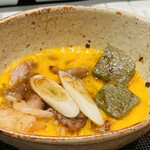 京風鉄板 はせ川 - 生麩を焼くとお餅みたいに✨️