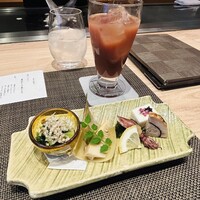 京風鉄板 はせ川 - 先附