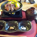 【2013年７月来店時撮影】ステーキはお食事と一緒に。