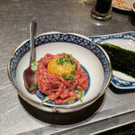 焼肉 燈花 - 特製ユッケ