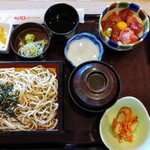 Washoku Resutoran Tonden - 味彩ランチ　ミニ鉄火丼