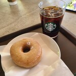 スターバックス・コーヒー - モーニングな時間帯で、サイズアップされたアイスコーヒー