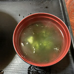 山海亭 - アーサ汁