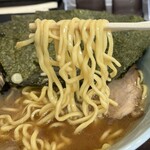 横浜家系らーめん 侍 - 麺