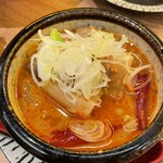 大衆食堂 安ざわ - 激辛牛すじ煮込み