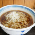 ねぎどん - かけ蕎麦UP