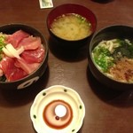 Nokkeya - Aランチ   酢飯  うどん