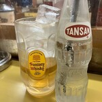 ミナミカワ - サントリー角と炭酸