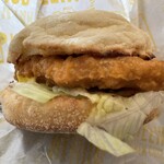 マクドナルド - (料理)チキンクリスプマフィン②