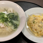 Kitahama Shanhai Shokuen - 日替わりラーメンセット