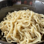 ラーメン もっけだの - 『冷凍油そば』の麺(茹で後)