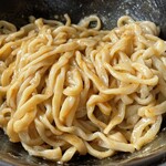 ラーメン もっけだの - 『冷凍油そば』の麺×タレ1/2