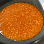 ラーメン もっけだの - 『冷凍油そば』のタレ1/2(湯煎後)