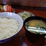 いさみ食堂 - 豚ロース焼き定食