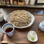 日本蕎麦街道 一匠庵 - もりそば（そばはおかわり３枚360g）