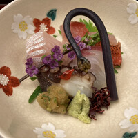 京懐石 美濃吉 竹茂楼 ホテルグランヴィア京都店 - お造り盛り