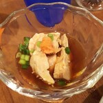 金町製麺 - あん肝ポン酢