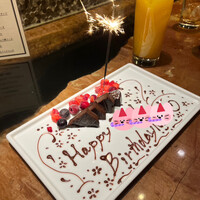 鉄板焼きWAGYU LIVERARY - 誕生日プレート