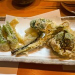季節料理 よし野 - 山菜天ぷら