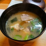 季節料理 よし野 - あら汁