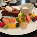 東京ステーションホテル ロビーラウンジ - ガトーショコラ