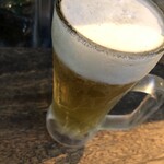 大倉山もつ肉店 - 2023年生ビール中ジョッキ