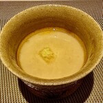 すし みむろ - 蛍烏賊の茶碗蒸し