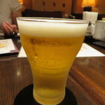 Tonkatsu Wakou Takumian - ランチビールは安い